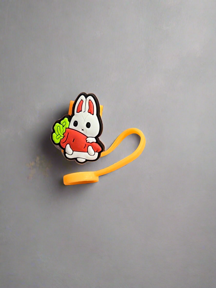 Bunny rabbit Stanley straw buddy