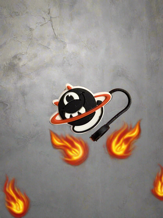 Rocking Devil Straw Buddy