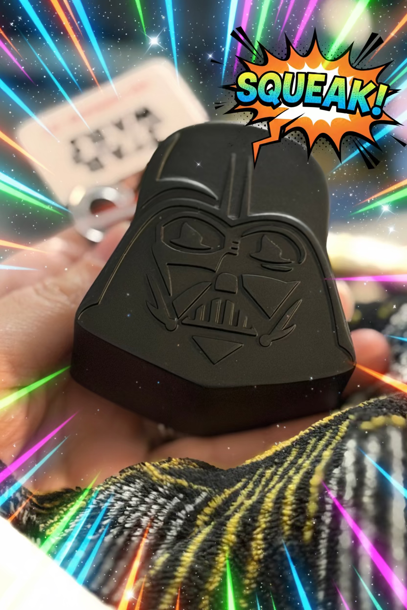 Darth Vader doggie squeak toy
