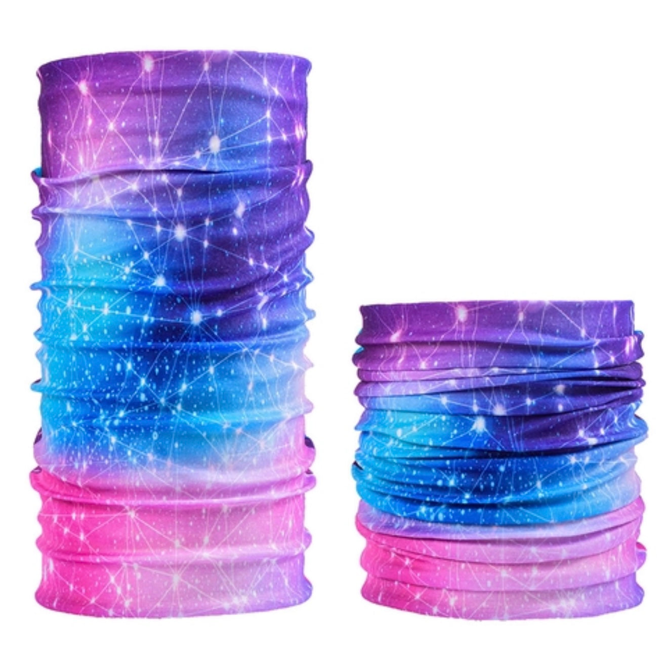 Galaxy face shield/ headband