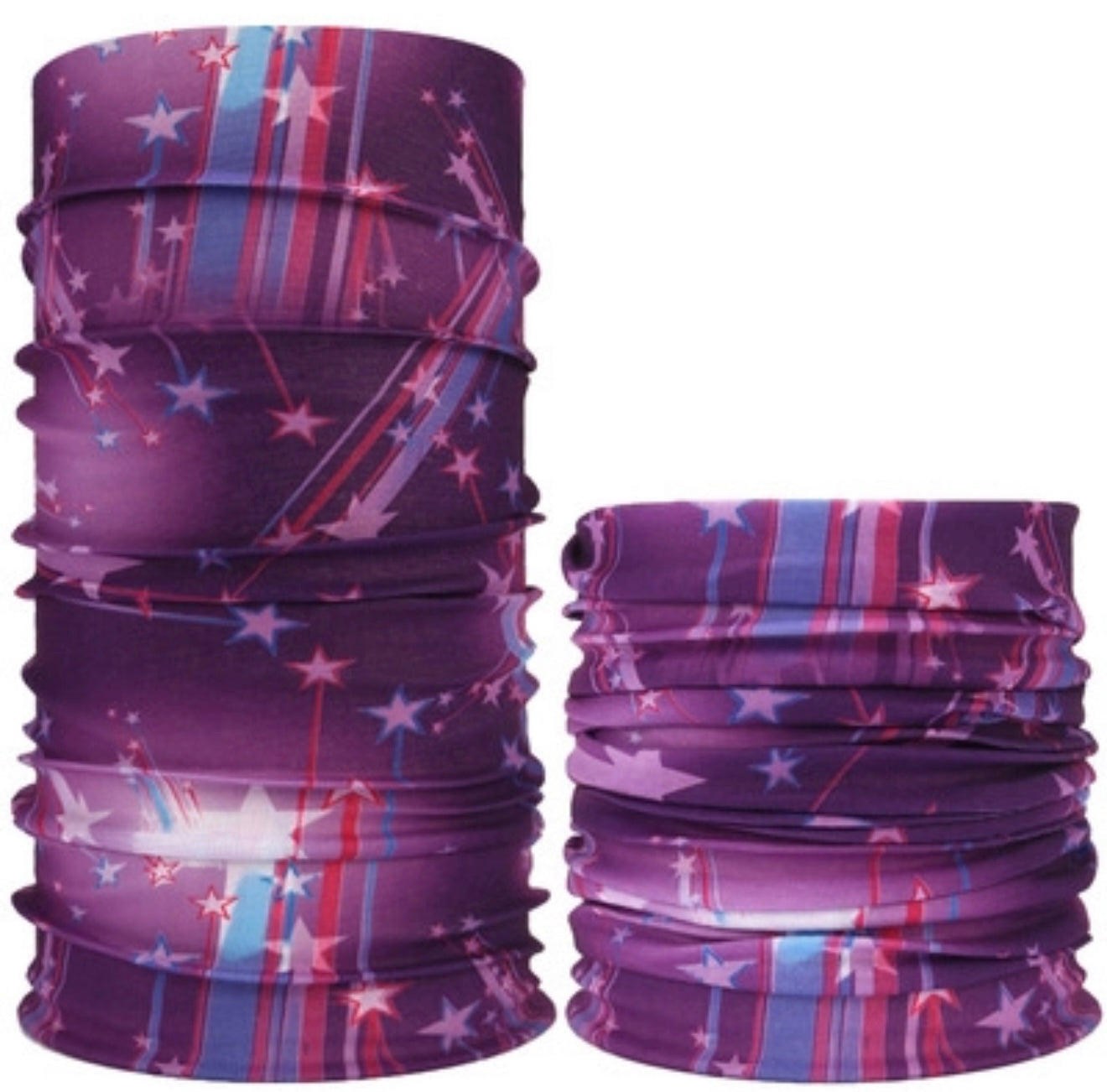 Purple bang face shield/headband