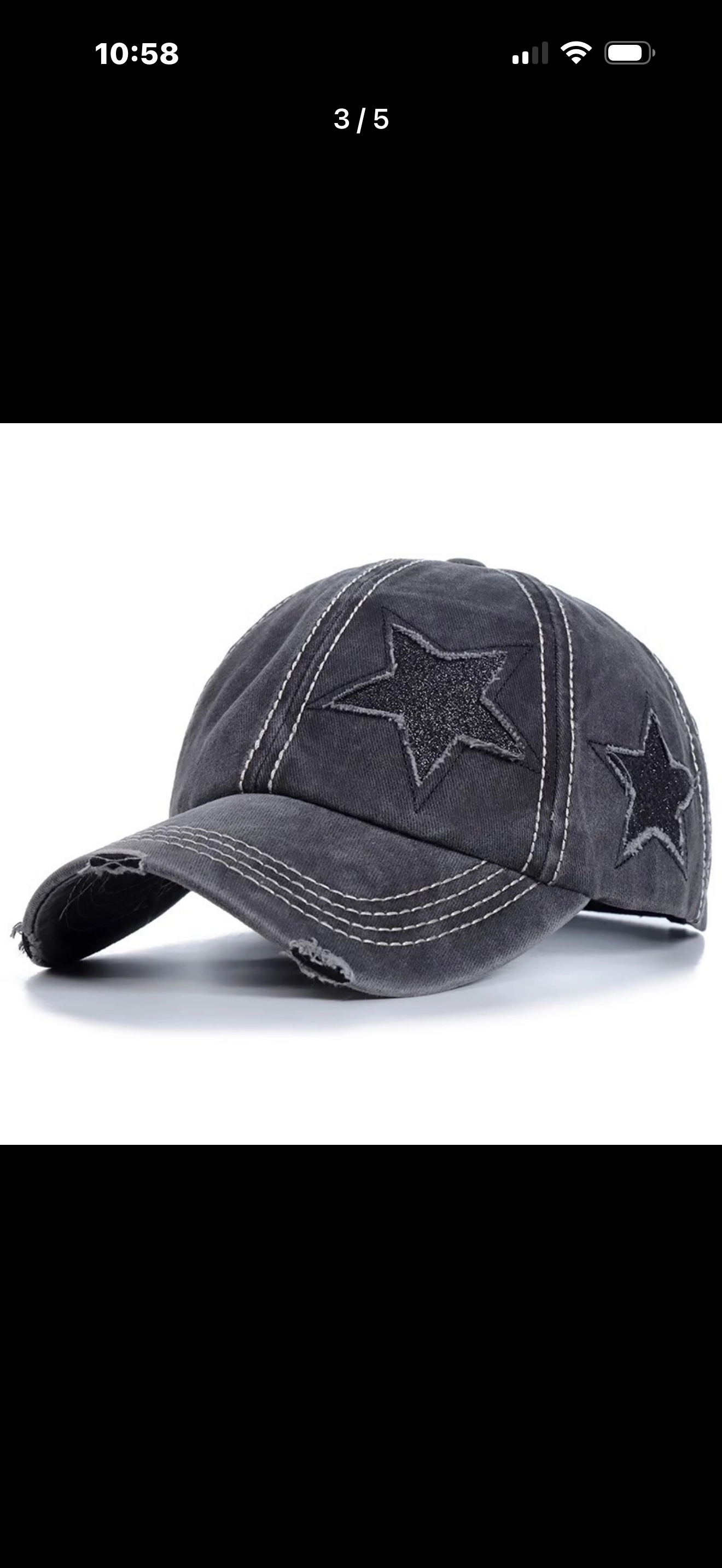 LUX grey ballcap