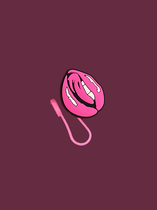 Pink Lips Straw Buddy