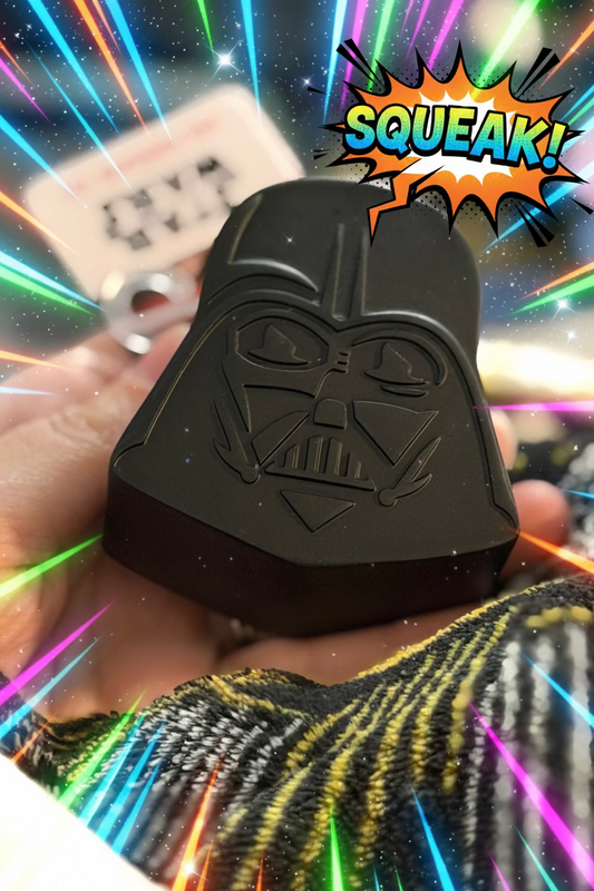 Darth Vader doggie squeak toy
