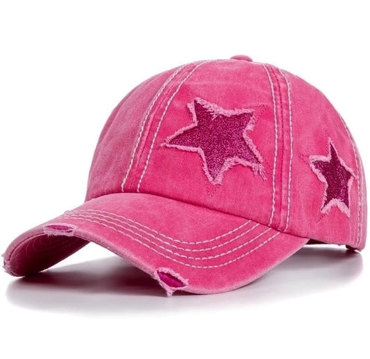 LUX pink ballcap