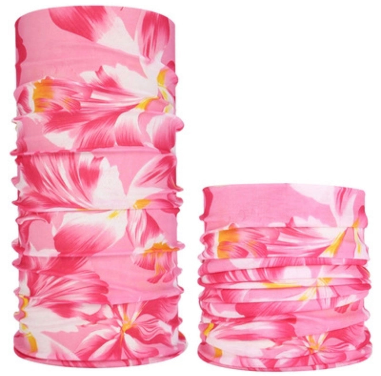 Pink lily face shield/ headband