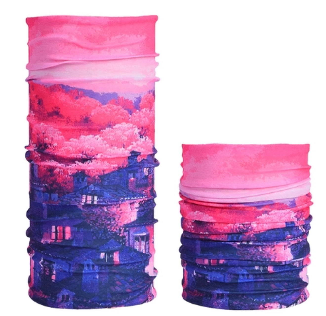 Cherry blossoms face shield/ headband